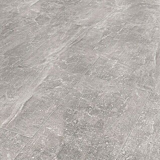 Classen Laminat Visiogrande (604 x 280 x 8 mm, Fliesenoptik, Bright concrete)