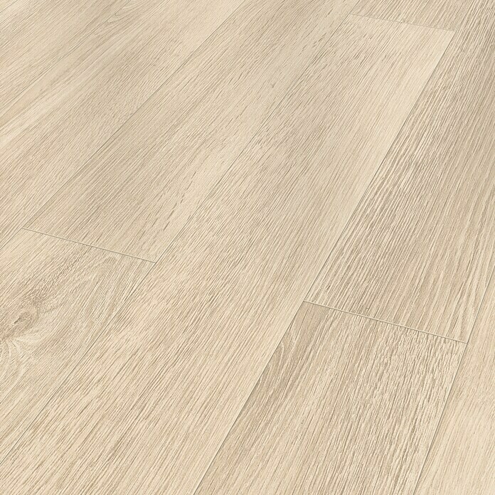 Classen Laminat 831-4 (1.286 x 194 x 8 mm, Landhausdiele, Oak Light beige) | BAUHAUS