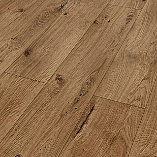 Classen Laminat 831-4 (1.286 x 194 x 8 mm, Landhausdiele, Oak Rustic dark)