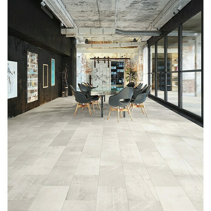 Classen Laminatmuster Visiogrande (300 x 282 x 8 mm, Fliesenoptik, Modern bright) | BAUHAUS