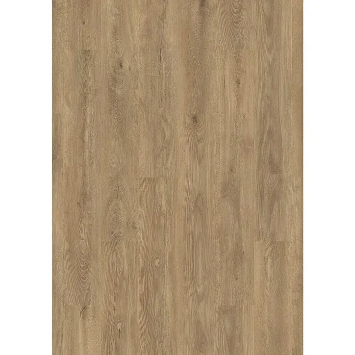 LOGOCLIC Silentos Laminat - Laguna, Landhausdiele, 1.288 x 195 x 9 mm - Nahaufnahme von Laminatboden mit hellem Holzdekor. Die feine Maserung und Astlöcher verleihen dem Boden eine natürliche Optik.