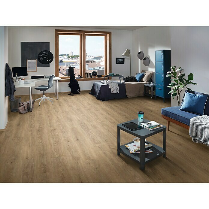 Krono Original Laminatmuster Castello Natural Cashmere Oak (297 x 192 x 8 mm, Natural Cashmere Oak) | BAUHAUS