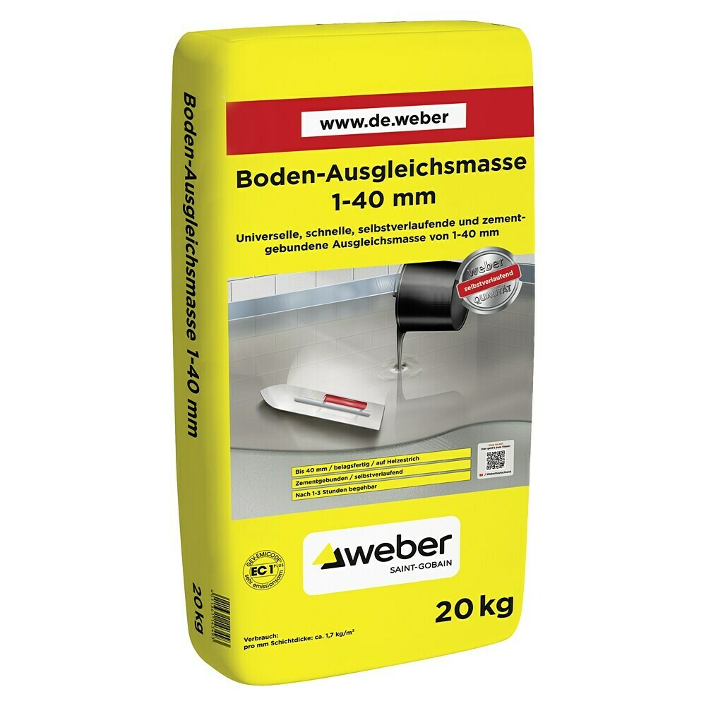 Bodenausgleichsmasse Aussen Frostsicher