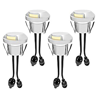 llitt Led-padverlichting voor buiten Allan (Diameter: 36 mm, 4 st.)