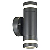 llitt Led-wandlamp Fredrik II (l x b x h: 95 x 60 x 150 mm, Antraciet) | BAUHAUS