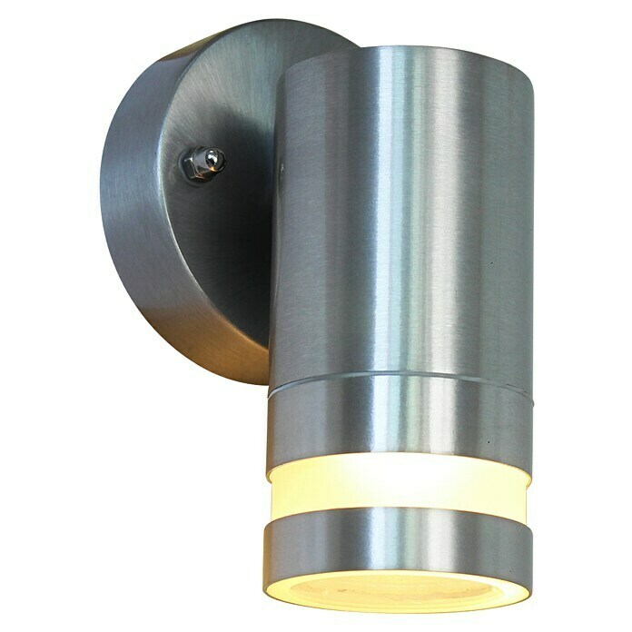 llitt Led-wandlamp Fredrik I (l x b x h: 95 x 60 x 150 mm, Zilver) | BAUHAUS