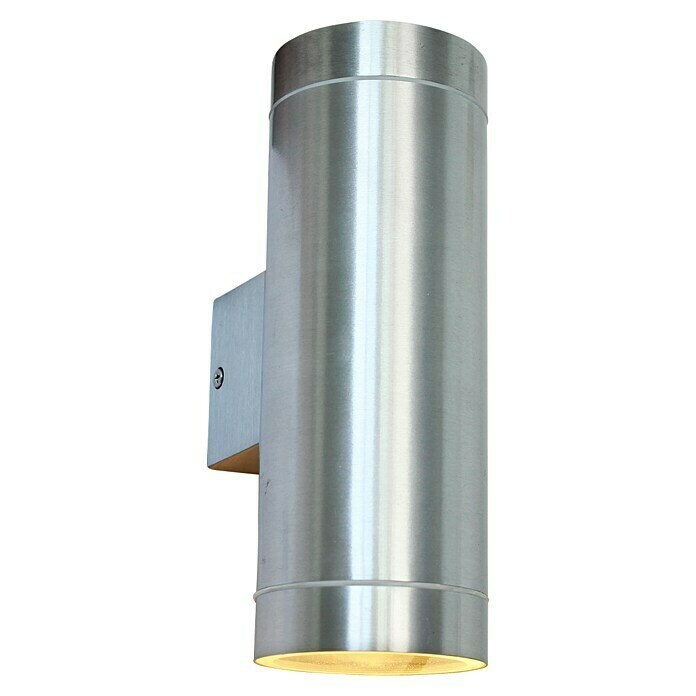 llitt Led-wandlamp Daniel II (l x b x h: 106 x 76 x 208 mm, Zilver) | BAUHAUS