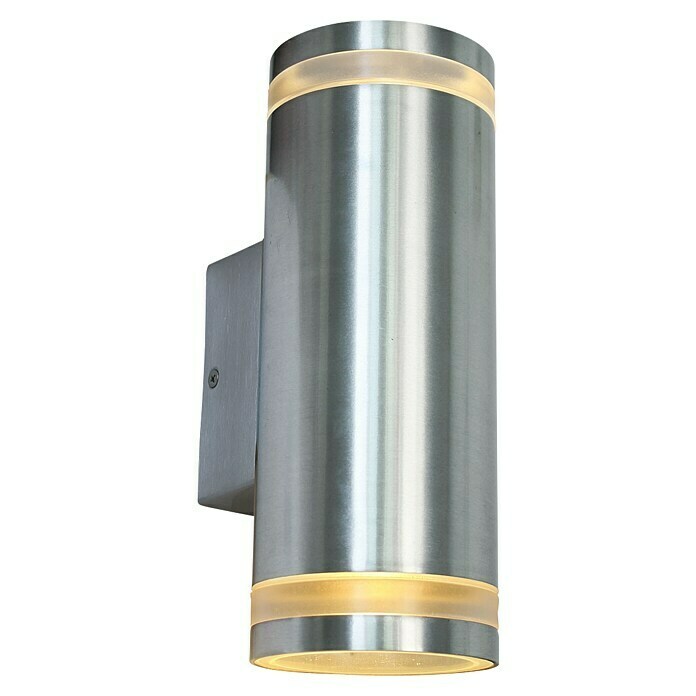 llitt Led-wandlamp Nils II (l x b x h: 120 x 89 x 230 mm, Zilver) | BAUHAUS