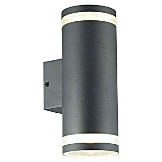 llitt Led-wandlamp Nils II (l x b x h: 120 x 89 x 230 mm, Antraciet)