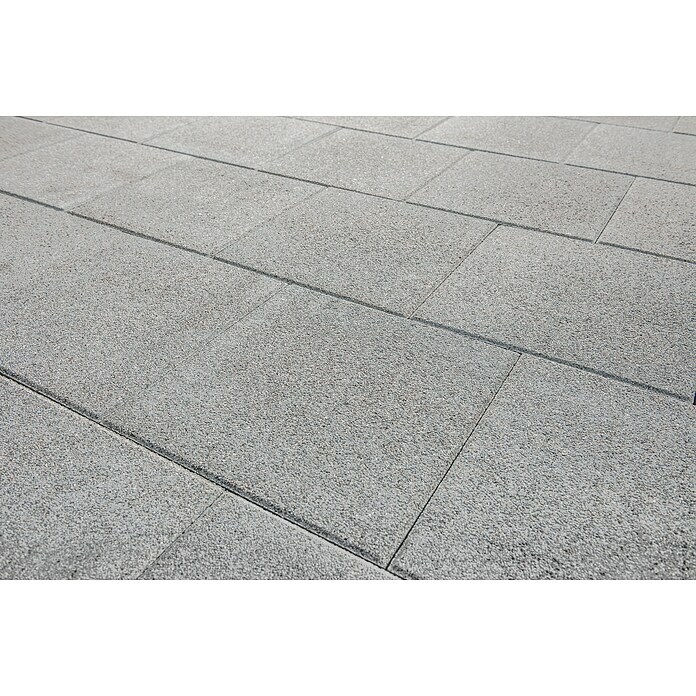 Diephaus Terrassenplatte Phoenix (40 x 40 x 4 cm, Quarzanthrazit, Beton) | BAUHAUS