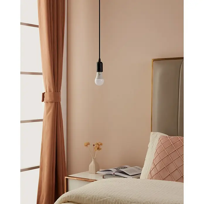 Eglo connect.z Smart-LED-Lampe Zigbee RGB/CCT - E14, Dimmbarkeit: Nicht Dimmbar, RGBW, 470 lm, 4,9 W - Die LED-Glühbirne sorgt mit ihrem minimalistischen Design für eine sanfte Beleuchtung im Schlafzimmer. Praktisch und stilvoll!