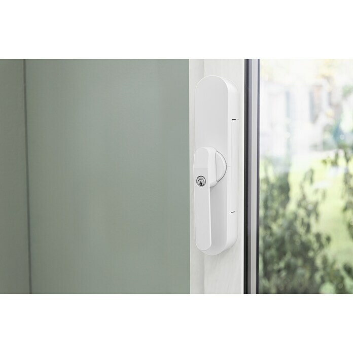 Abus Funk-Türschlossantrieb Wintecto one FCA4100 W (Geeignet für: Fenster, Weiß, Bedienung: Über App) | BAUHAUS