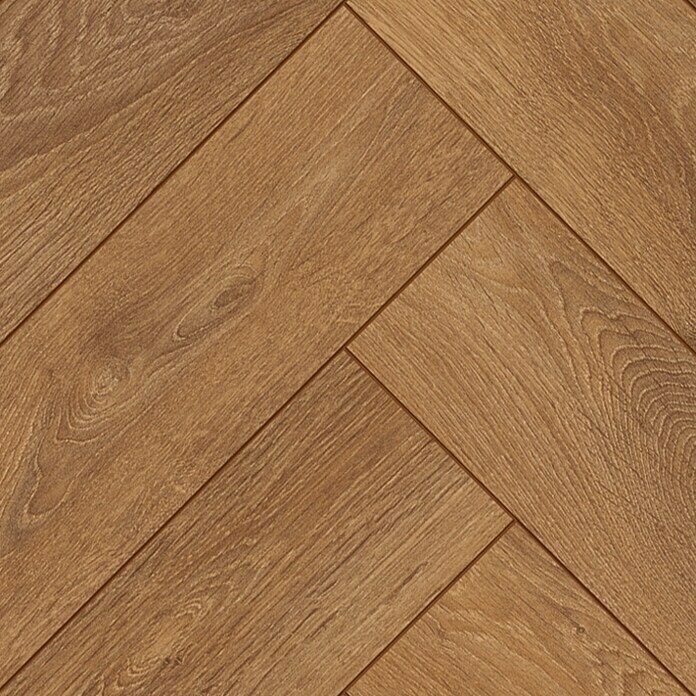 Krono Original Laminatmuster Herringbone Harlech Oak (297 x 126 x 8 mm, Landhausdiele, Harlech Oak) | BAUHAUS