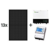 Longi Solar Solarmodul-Set LR5-54HPM-405M (Nennleistung: 5.265 W, L x B x H: 3 x 172,2 x 113,4 cm, 13 Stk.) | BAUHAUS