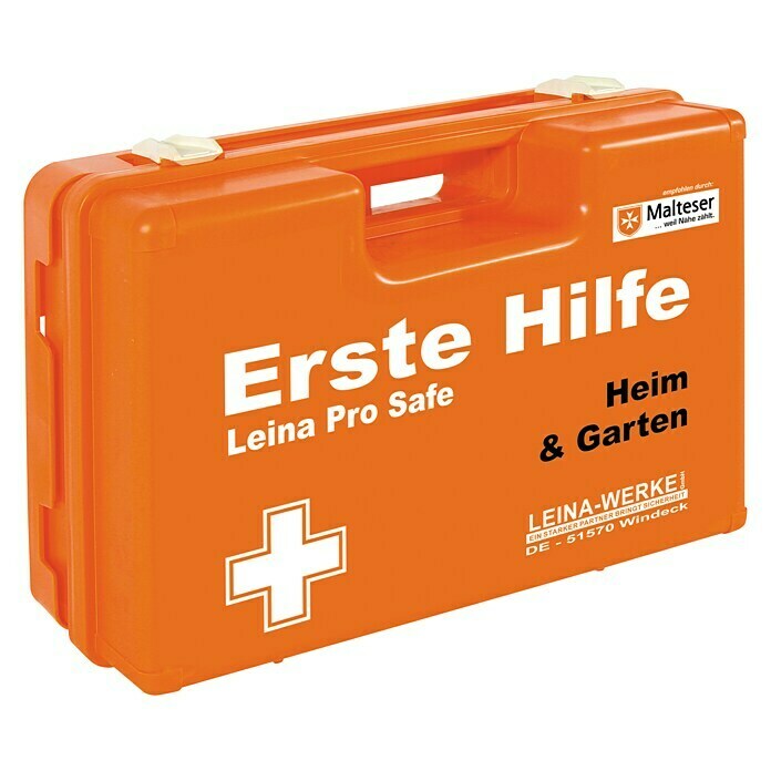 Leina-Werke Erste-Hilfe-Koffer Pro Safe Heim & GartenDIN 13157, Haushalt, Orange Unknown