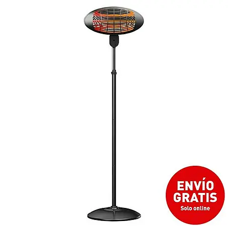 Purline  Calefactor halógeno de pie Heaty EX2000