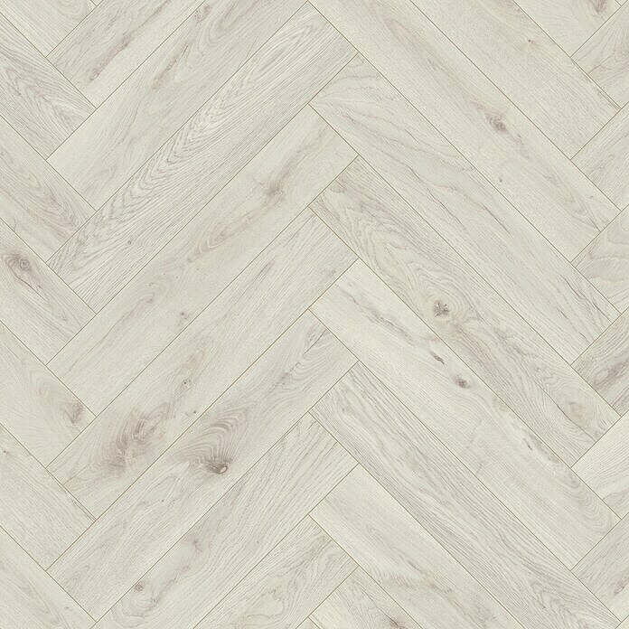 Krono Original Laminatmuster Herringbone Chantilly Oak) (297 x 126 x 8 mm, Landhausdiele, Chantilly Oak) | BAUHAUS