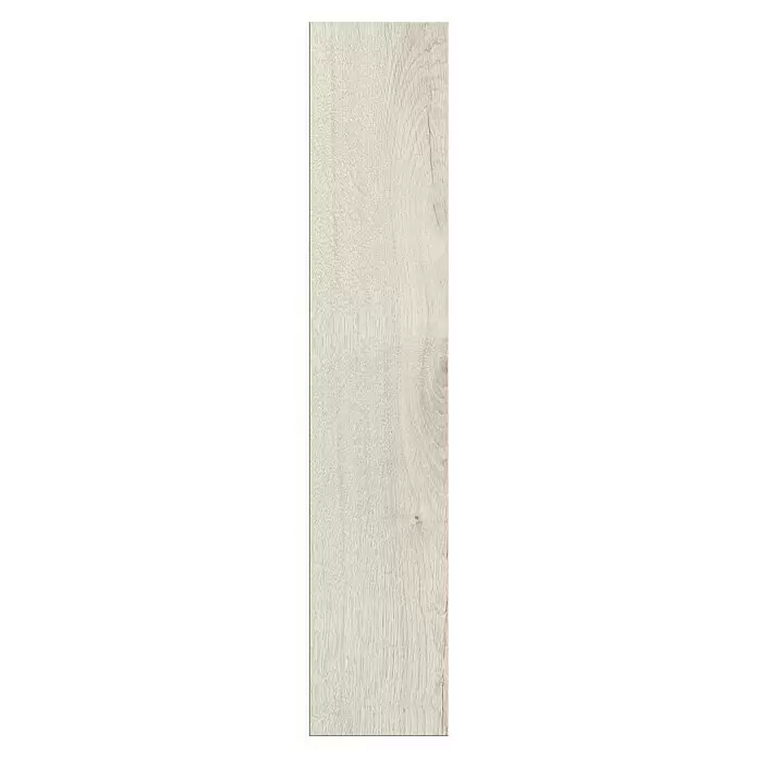 Krono Original Laminat Herringbone - Chantilly Oak, Fischgrät, 630 x 126 x 8 mm - Helle Holzdiele mit natürlicher Maserung, geeignet für Bodenbeläge oder Verkleidungen.