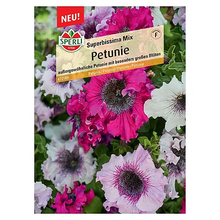 Sperli  Blumensamen Petunie Superbissima Mix