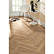 Krono Original Laminatmuster Herringbone Historic Oak (297 x 126 x 8 mm, Landhausdiele, Historic Oak) | BAUHAUS