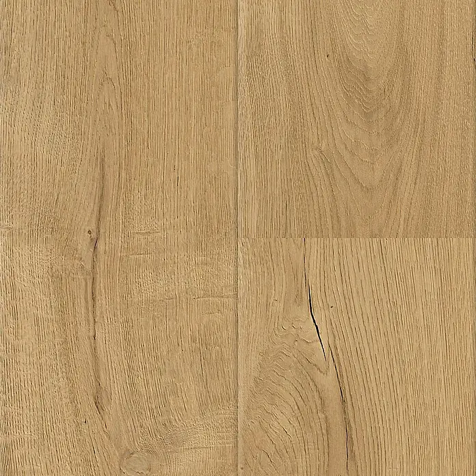 Krono Original Laminatmuster Organic Veneer Parquet Wildeiche braun - 297 x 244 x 8,5 mm, Landhausdiele, Wildeiche braun - Detailaufnahme einer Holzoberfläche mit Maserung und natürlichen Farbtönen, ideal für Texturen.