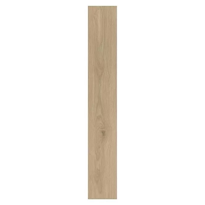Krono Original Laminat Atlantic 8 - Tortilla Cashmere Oak, Landhausdiele, 1.288 x 195 x 8 mm - Hellbraune Holzdiele mit natürlicher Maserung.