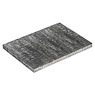 Diephaus Terrassenplatte Memphis (60 x 40 x 4 cm, Grau/Schwarz, Beton)