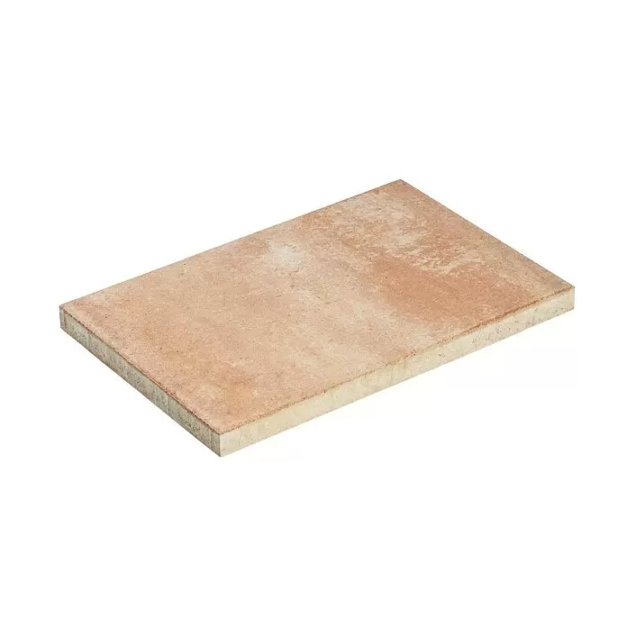 Diephaus Terrassenplatte Vallejo - 60 x 30 x 4 cm, Sand, Beton - Rechteckige, rotbraune Betonpflasterplatte mit texturierter Oberfläche für den Außenbereich.