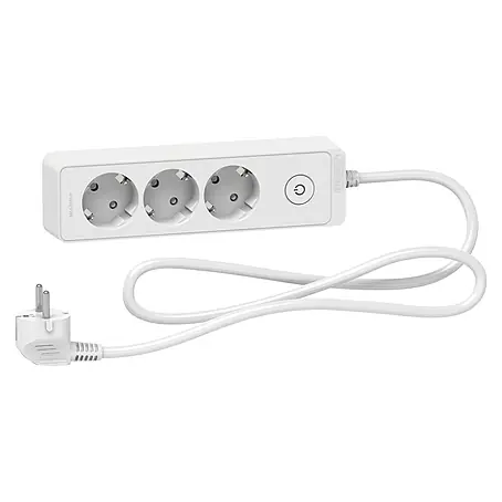 Schneider Electric  Base de enchufe múltiple
