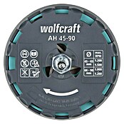 Wolfcraft Lochsäge verstellbar (Arbeitsdurchmesser: 45 mm - 90 mm, Schnitttiefe: 30 mm) | BAUHAUS