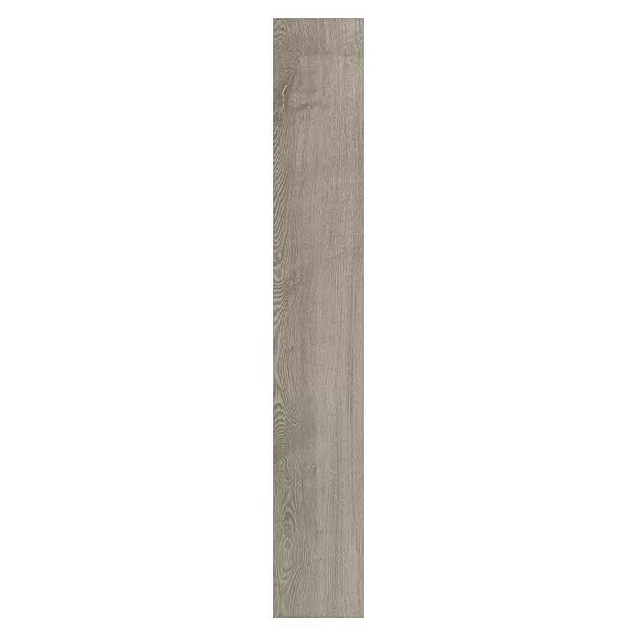 Parador Laminat Basic 200 - Eiche lichtgrau, Landhausdiele, 1.285 x 194 x 7 mm - Helle, greige Holzoptik-Diele mit Maserung und Astansätzen, geeignet für Boden- oder Wandverkleidung.