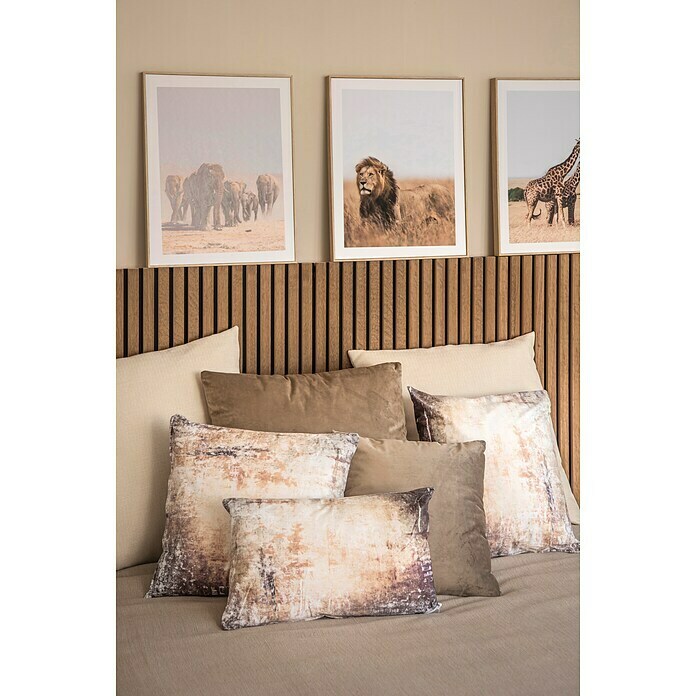 Cojín Efecto Antik (Beige, 50 x 30 cm, 100% algodón) | BAUHAUS