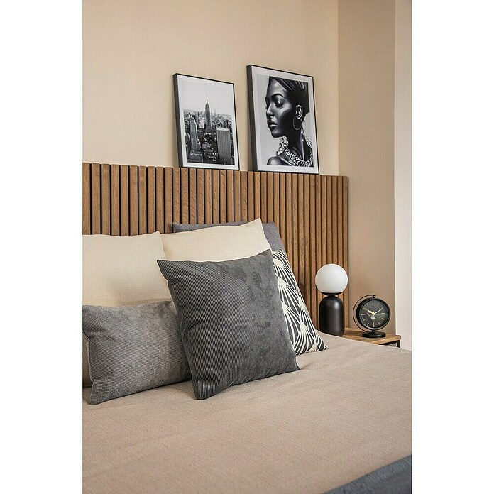 Cojín Estructura Velvet (Gris, 30 x 50 cm, 100% algodón) | BAUHAUS