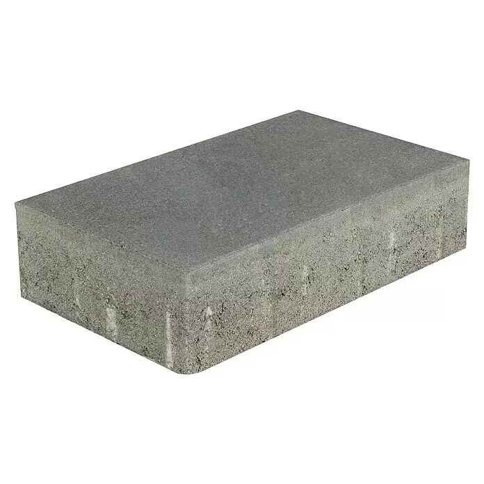 EHL Pflasterstein Cortona - Grau, 30 x 20 x 8 cm, Rechteckig - Rechteckiger grauer Betonpflasterstein mit texturierter Oberfläche für den Außenbereich.