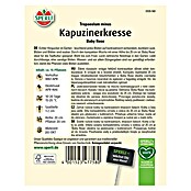 Sperli Kräutersamen Kapuzinerkresse (Tropaeolum minus, Saatzeit: März, Blütezeit: Juli) | BAUHAUS
