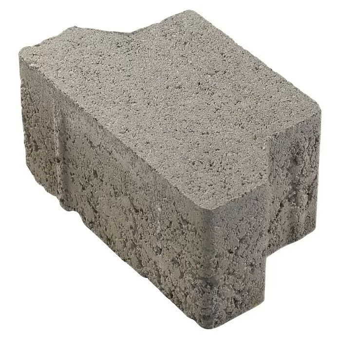 EHL Pflasterstein Doppel-TGrau, 16,5 x 10 x 8 cm, Randstein
