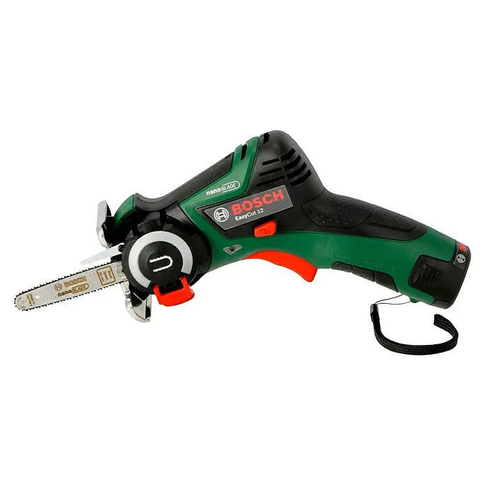Bosch Power for All 12V NanoBlade-Säge EasyCut 12 - 12 V, 1 Akku, 2 Ah, Leerlaufdrehzahl: 4.100 U/min - NanoBlade Säge EasyCut 12 von Bosch.