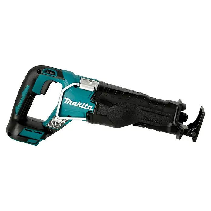 Makita LXT 18V Akku-Säbelsäge DJR187ZK - 18 V, Ohne Akku, Leerlaufhubzahl: 0 /min - 2.400 /min - Makita Akku-Reciprosäge, ein leistungsstarkes Werkzeug für präzise Schnitte. Ideal für Profis und Heimwerker.