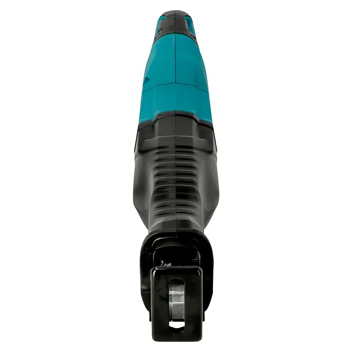 Makita LXT 18V Akku-Säbelsäge DJR186ZK + Artikelnr. 33855482 hinzufügen* - 18 V, Ohne Akku, Leerlaufhubzahl: 0 /min - 2.800 /min - Abgebildete blaue und schwarze Makita JR3051TK Säbelsäge.