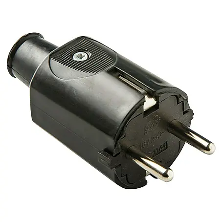 Famatel  Clavija de goma 2 P+TT
