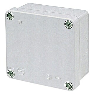 Famatel Caja de superficie para estancias con humedad (L x An x Al: 10 x 10 x 5,5 cm, En pared, IP55)