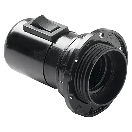 Famatel  Casquillo para lámparas Negro