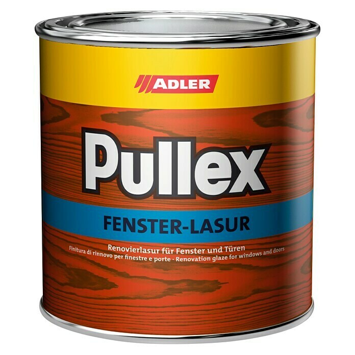 Adler Fenster- & Türenlasur Pullex (Nuss, 750 ml, Matt)