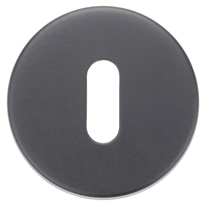 Solid Elements Rozet Sleutelrozet SE 9090 (Diameter: 53 mm, Metaal, Zwart) | BAUHAUS