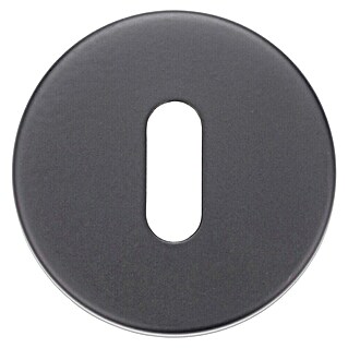 Solid Elements Rozet Sleutelrozet SE 9090 (Diameter: 53 mm, Metaal, Zwart)
