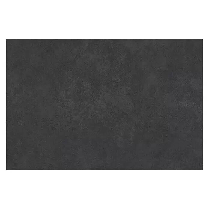 Feinsteinzeugfliese Classico Nero - 44 x 66 cm, Schwarz, Matt - Dunkelgraue, texturierte Materialoberfläche.