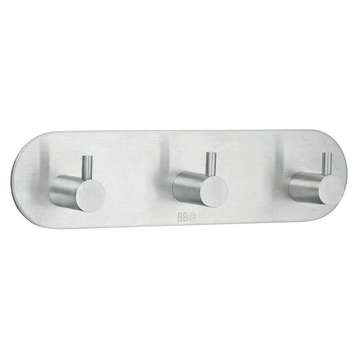 Smedbo Handdoekhaken B1103 (30 x 48 mm, Aantal haken: 3 st., Chroom) | BAUHAUS
