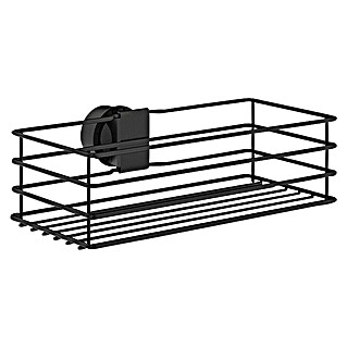 Smedbo Douchekorf BB1206 (12 x 25 x 7,2 cm, Zwart, Mat)