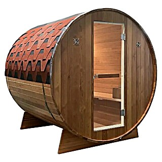 Sanotechnik Sauna u obliku bačve Tromso (Snaga: 4,5 kW)