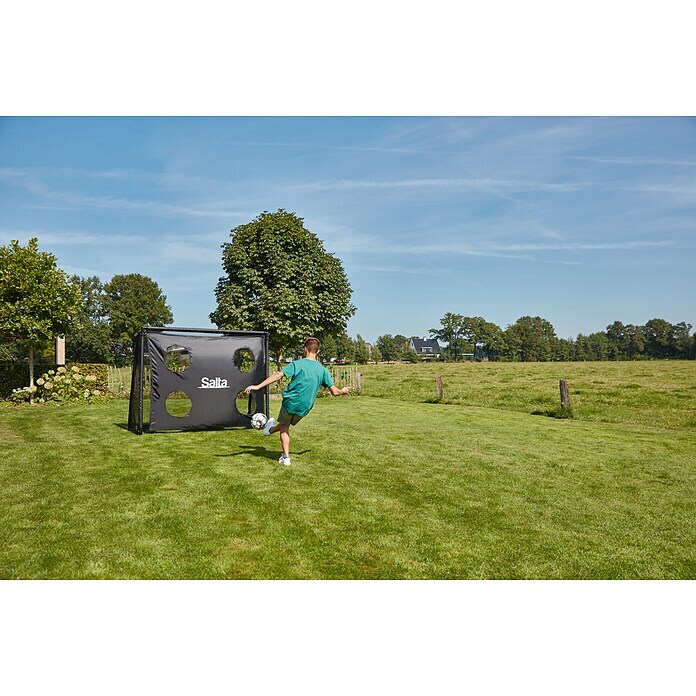 Salta Fußballtor (220 x 80 x 170 cm, Schwarz) | BAUHAUS
